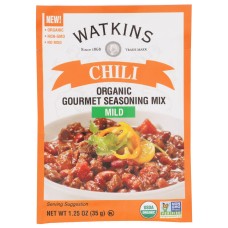 WATKINS: Organic Chili Seasoning Mix, 1.25 oz