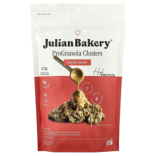 JULIAN BAKERY: ProGranola Peanut Butter Cluster, 9 oz JULIAN BAKERY: ProGranola Peanut Butter Cluster, 9 oz