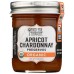 FOOD FOR THOUGHT: Organic Apricot Chardonnay Preserves, 9 oz