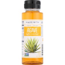 MADE WITH: Organic Agave Light Nectar, 11.75 oz