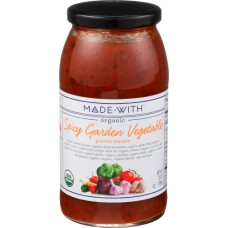MADE WITH: Sauce Pasta Spcy Veg Org, 25 oz