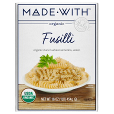 MADE WITH: Pasta Fusilli Org, 16 oz