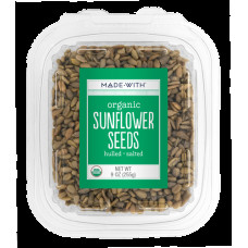 MADE WITH: Organic Salted Sunflower Seeds Tub, 9 oz