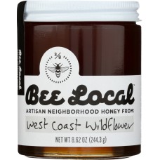 BEE LOCAL: West Coast Wildflower Honey, 8.62 oz