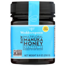 WEDDERSPOON: Honey Raw Manuka K Factor 12, 8.8 oz