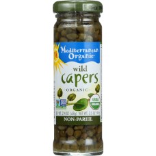 MEDITERRANEAN ORGANICS: Wild Capers Non-Pareil, 3.5 oz