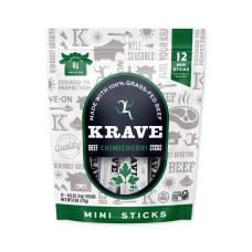 KRAVE: Chimichurri Beef Mini Sticks, 12 ea