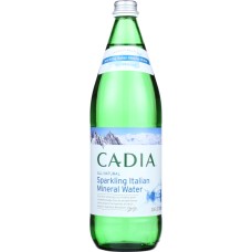 CADIA: Sparkling Italian Mineral Water, 33.8 fo