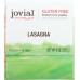 JOVIAL: Organic Gluten Free Brown Rice Pasta Lasagna, 9 oz