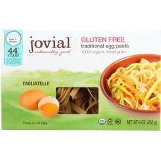 JOVIAL: Organic Gluten Free Brown Rice Pasta Tagliatelle, 9 oz