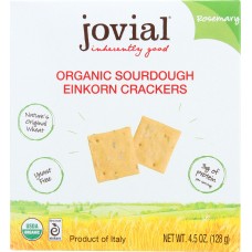 JOVIAL: Cracker Sourdough Rosemary, 4.5 OZ