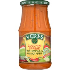 VERES: Zucchini Spread with Vegetables & Hot Pepper, 17.6 fl oz