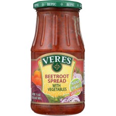 VERES: Beet Root with Vegetable Spread, 17.6 oz