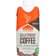 BULLETPROOF: Coffee Cold Brew Original Collagen, 11.1 fo