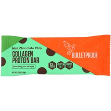 BULLETPROOF: Bar Mint Chocolate Collagen, 1.58 oz