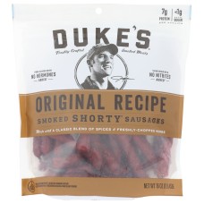 DUKES: Sausages Smoked Original, 16 oz