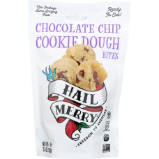 HAIL MERRY: Chocolate Chip Cookie Dough Bites, 3.5 oz