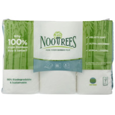 NOOTREES: Pure Virgin Bamboo Pulp Toilet Tissue 12 Rolls, 1 ea NOOTREES: Pure Virgin Bamboo Pulp Toilet Tissue 12 Rolls, 1 ea