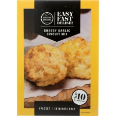 JUST IN TIME GOURMET: Cheesy Garlic Mix Biscuit, 8.61 oz