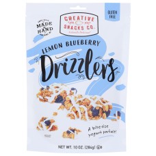 CREATIVE SNACKS: Lemon Blueberry Drizzlers, 10 oz