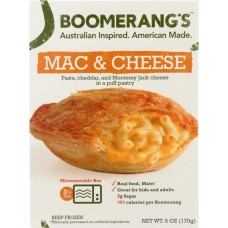 BOOMERANGS: Mac and Cheese Pie, 6 oz