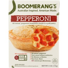 BOOMERANGS: Pepperoni Pie, 6 oz