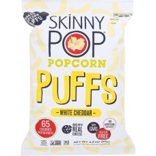 SKINNY POP: Puffs White Cheddar, 4.2 oz
