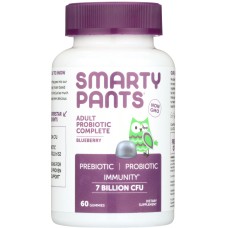 SMARTYPANTS: Probiotic Adult Blueberry, 60 pc