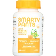 SMARTYPANTS: Probiotic Adult Lemon Creme, 40 pc