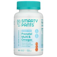 SMARTYPANTS: Prenatal Multi Omega Sugar Free Gummies, 60 pc