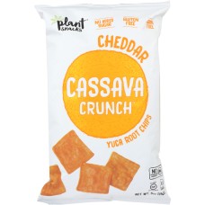 CASSAVA CRUNCH: Yuca Root Chips Cheddar, 5 oz