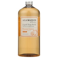 A LA MAISON: Provence Lemon Soap Refill, 33.8 fo