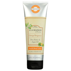 A LA MAISON: Orange Bergamot Hand and Body Lotion, 8 fo