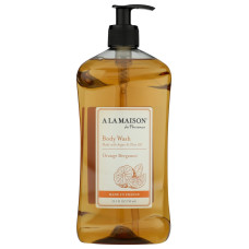 A LA MAISON: Orange Bergamot Body Wash, 25.36 fo