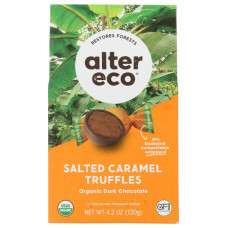 ALTER ECO: Salted Caramel Truffles, 4.2 oz