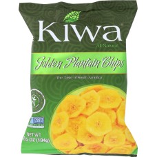 KIWA CHIPS: Chip Golden Plantain, 6.5 oz