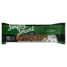 SIMPLY SMART: Bar Fruit & Nut 1 each, 1.4 oz