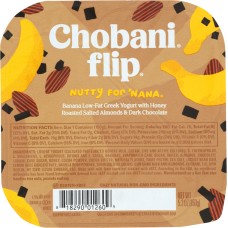 CHOBANI: Nutty for Nana Flip Yogurt, 5.30 oz