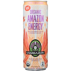 SAMBAZON: Amazon Energy Blood Orange, 12 oz