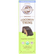 BLISSFULLY BETTER: Toasted Coconut Chocolate, 1.6 oz