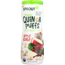 SPROUT: Baby Food Apple Kale Puff, 1.5 oz