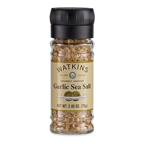 WATKINS Grinder Sea Salt Garlic, 2.65 oz