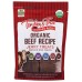 TENDER AND TRUE: Treat Dog  Jerky Beef Org, 4 OZ