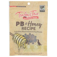 TENDER AND TRUE: Pb and Honey Dog Treats, 4 oz
