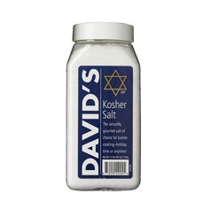 DAVIDS: Kosher Salt, 40 oz DAVIDS: Kosher Salt, 40 oz