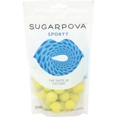 SUGARPOVA: Sporty Tennis Ball Chewing Gum, 5 oz