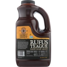 RUFUS TEAGUE: Honey Sweet BBQ Sauce, 1 ga