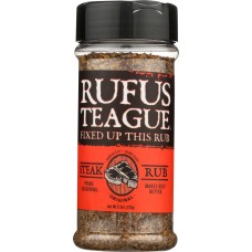 RUFUS TEAGUE: Steak Rub, 6.2 oz