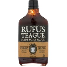 RUFUS TEAGUE: Whiskey Maple Bbq Sauce, 16 oz
