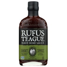 RUFUS TEAGUE: BBQ Sauce Smoky Apple, 16 oz